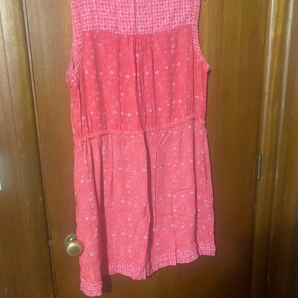 GAP Coral Button-Front Midi Dress - Picture 4 of 4